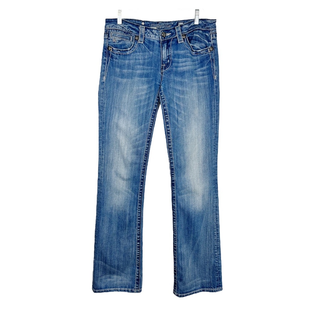 Miss Me | Wing Bling Boot Cut Jeans 30